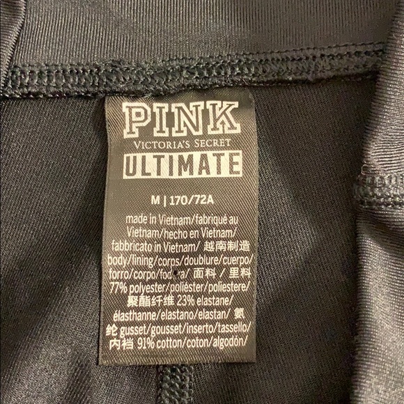 Pink High Waisted Bicycle Shorts - Picture 3 of 6